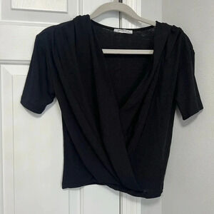 Stylish Black Zara Top